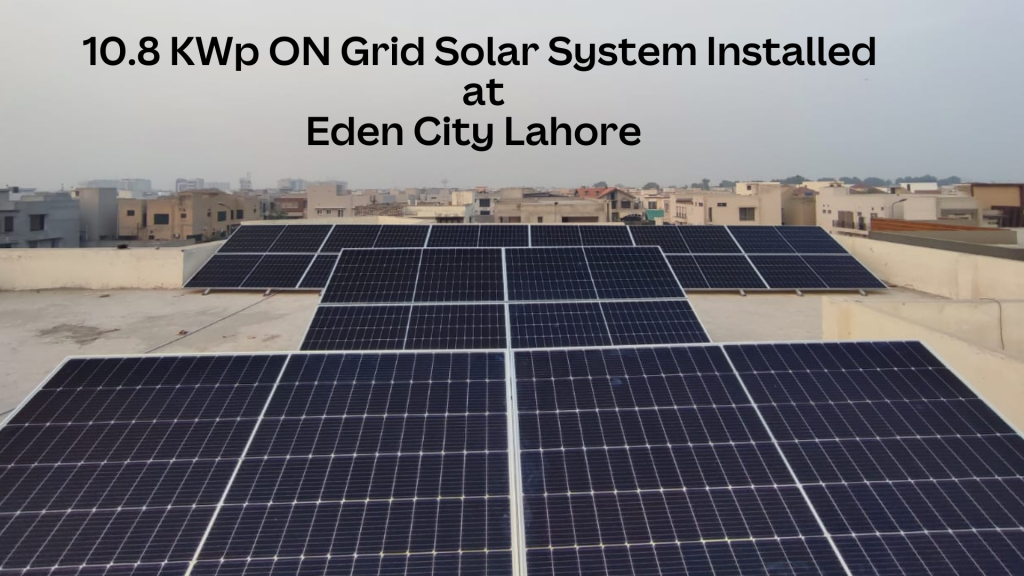 10.8 KWp ON Grid Solar System In (1)